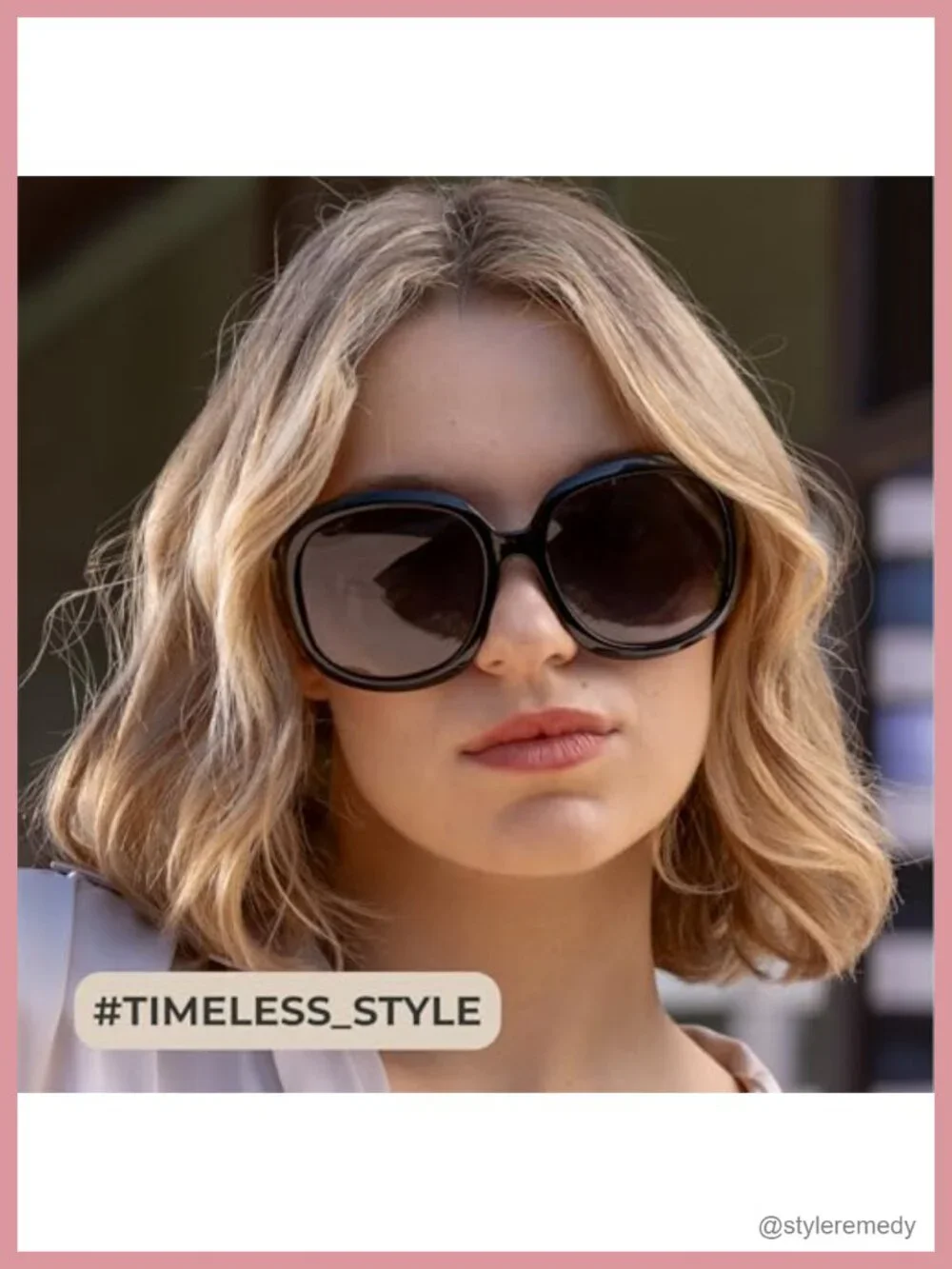 Vintage Bug Eye Oval Sunglasses for Women 2025 Oversized Polarized UV Shades